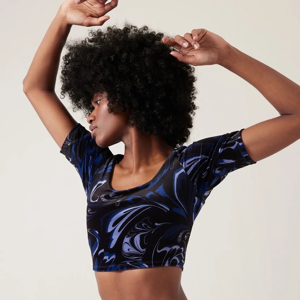 Athleta Velvet Crop NWT